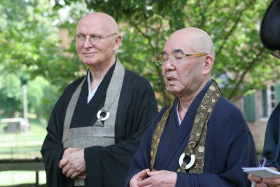 Besuch Sekkei Harada Roshi (2006)