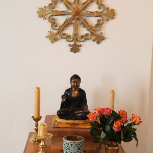 Altar im Zendo